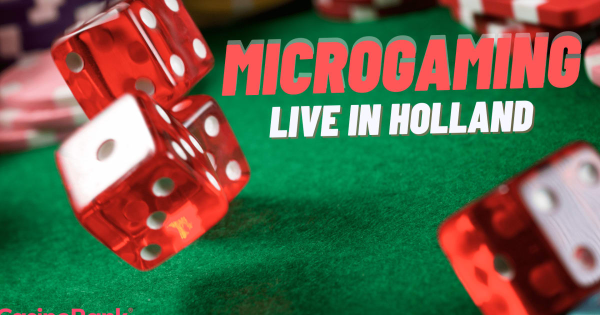 Microgaming prenosi svoje online automate i casino igre uživo u Nizozemsku